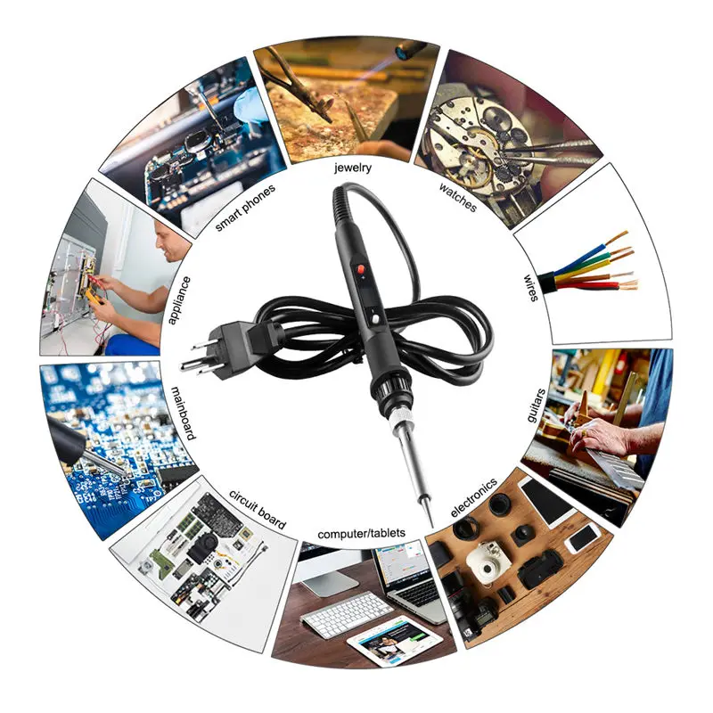 60 Вт/80 Вт ЕС и США Температура Регулируемый Электрический утюг 110V/120V