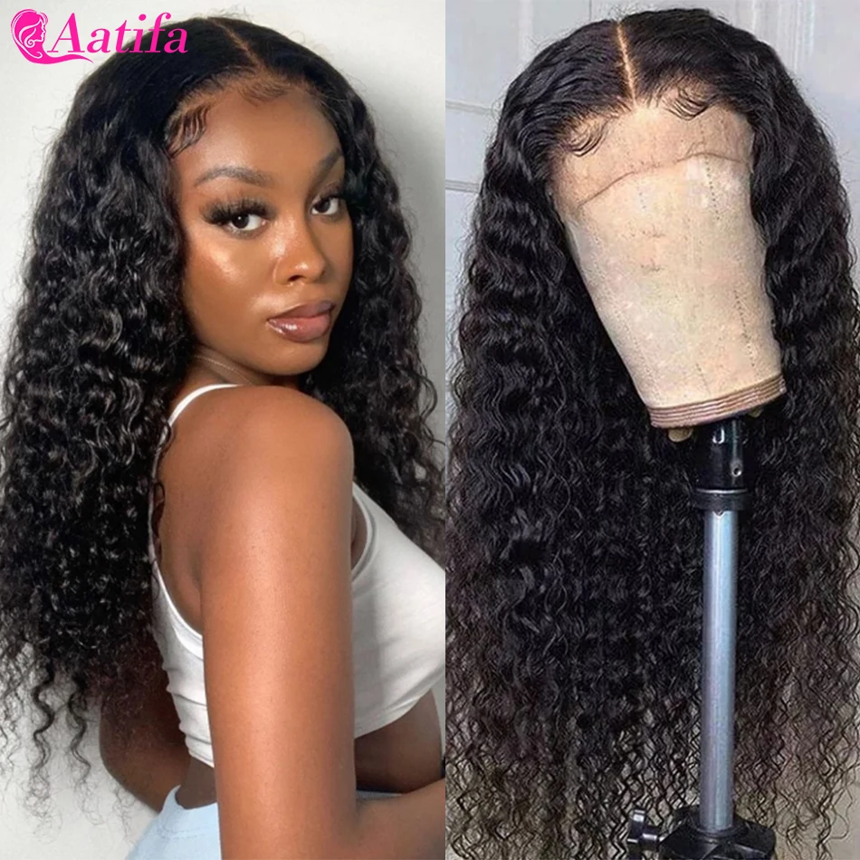 13x4 Lace Frontal Human Hair Wig Pre Plucked Hair 5x5 HD Lace Water Wave 100% Human Hair Wig Malaysia Remy Hair For Black Women