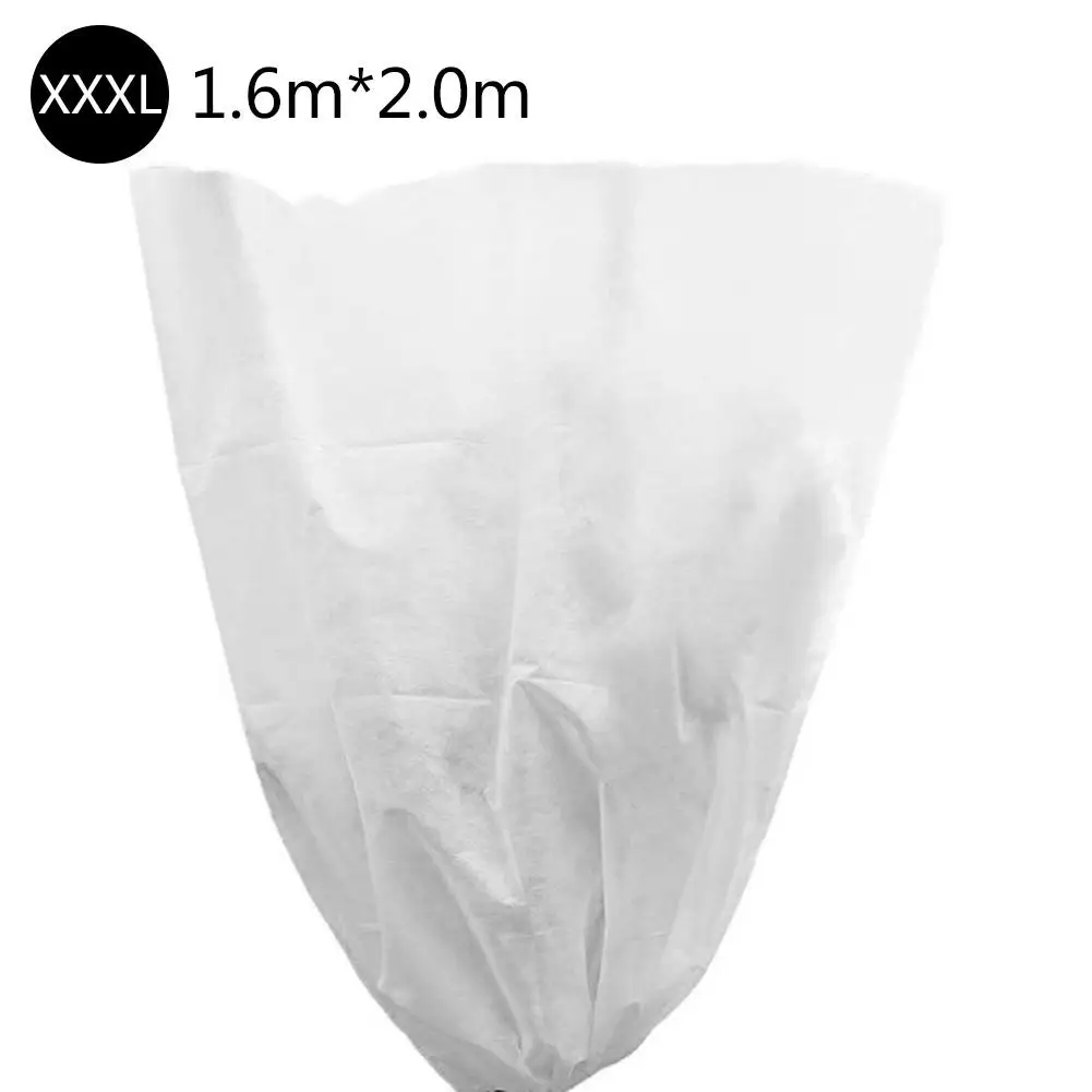 Encrypted Non-woven Cover Warm Value Cream Fabric Blanket Plant Shrub Coat Tree Protection Bag Used For Seasonal Winter Garden | Дом и сад