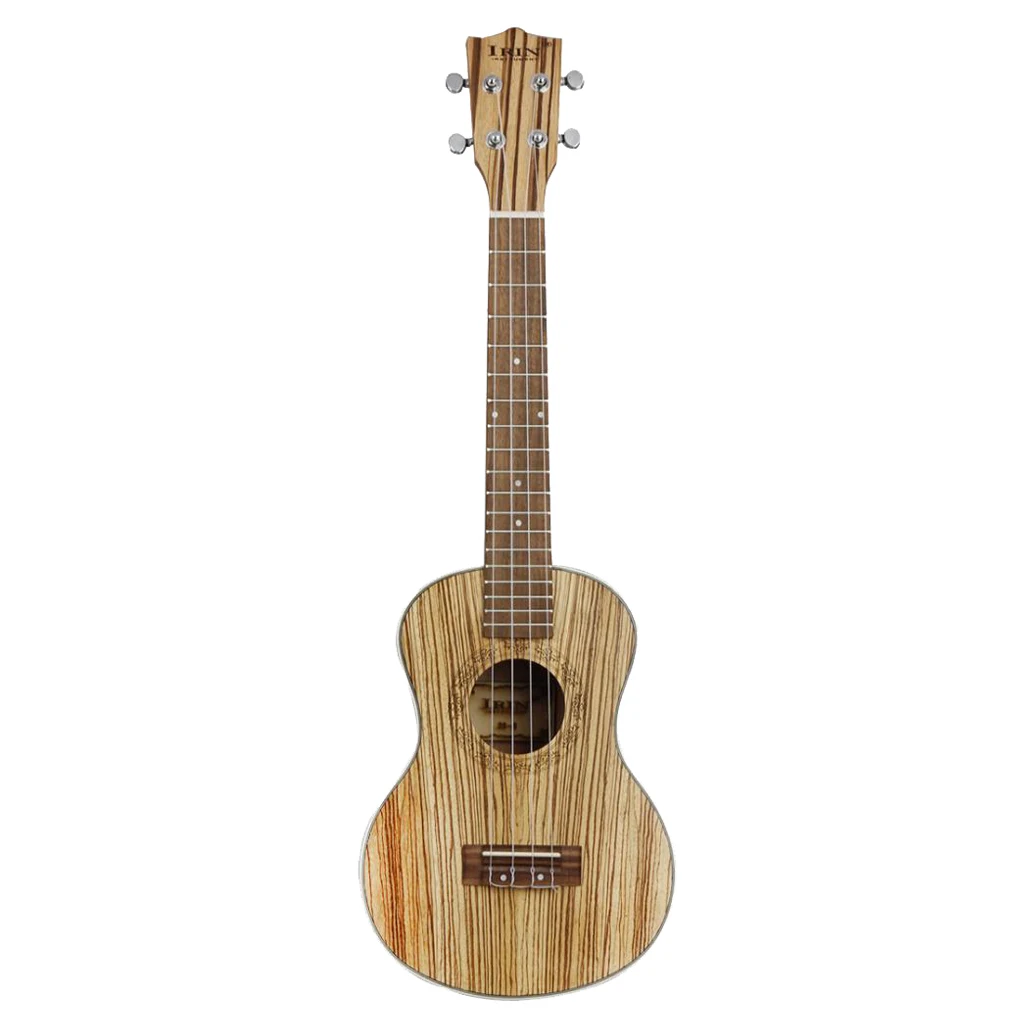 Укулеле Zebra Wood 21/24/26 дюймов музыкальный инструмент для начинающих | Спорт и