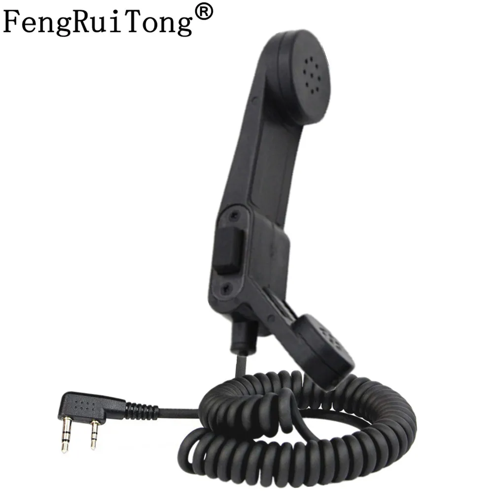 K Head Phone Handle Shoulder Microphone for Baofeng TYT Walkie Talkie Speaker Mic Shoulder Microphone Interphone PTT H250
