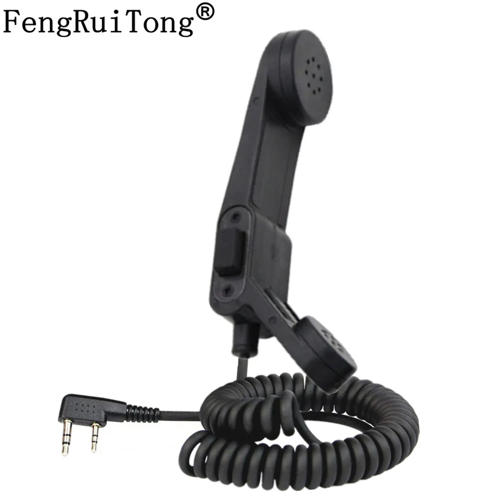 K головка телефона Ручка плеча Микрофон для Baofeng TYT Walkie Talkie динамик микрофон Interphone