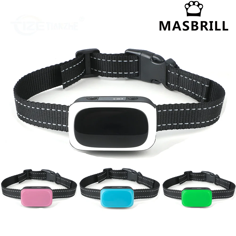 Ошейник с защитой от лая перезаряжаемый электрический ошейник для дрессировки