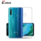 Чехол-накладка для Huawei View 50, SE, 40, 10, 20, Honor 10i, 10X, 30i, 30 Pro Plus, Lite, силикон, прозрачный, ультратонкий