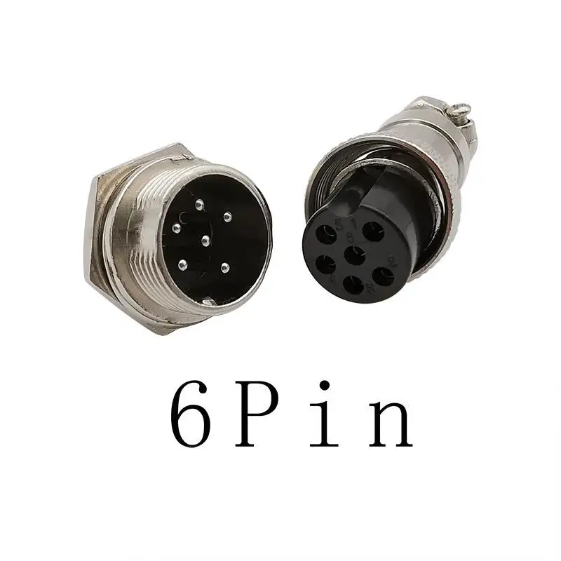1 пара 2 3 4 5 6pin шасси розетки соединяет Микрофон Mic Разъем GX12 разъемы для