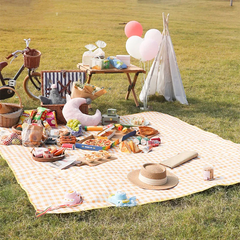 Складной коврик для кемпинга одеяло пикника пляжный напольный сна плед Оксфорд