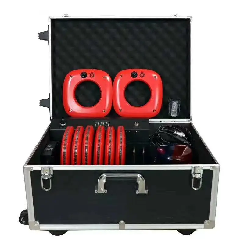

Intelligent traffic enforcement portable wireless sound light system