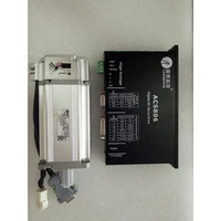 set sales leadshine acm604v60 400w brushless ac servo motor and acs806 servo drive and encoder cable and power cable