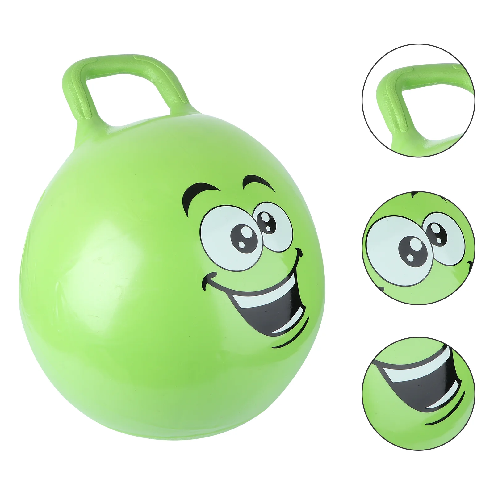 

1pc Children Cartoon Pattern Handle Balls PVC Educational Balls
