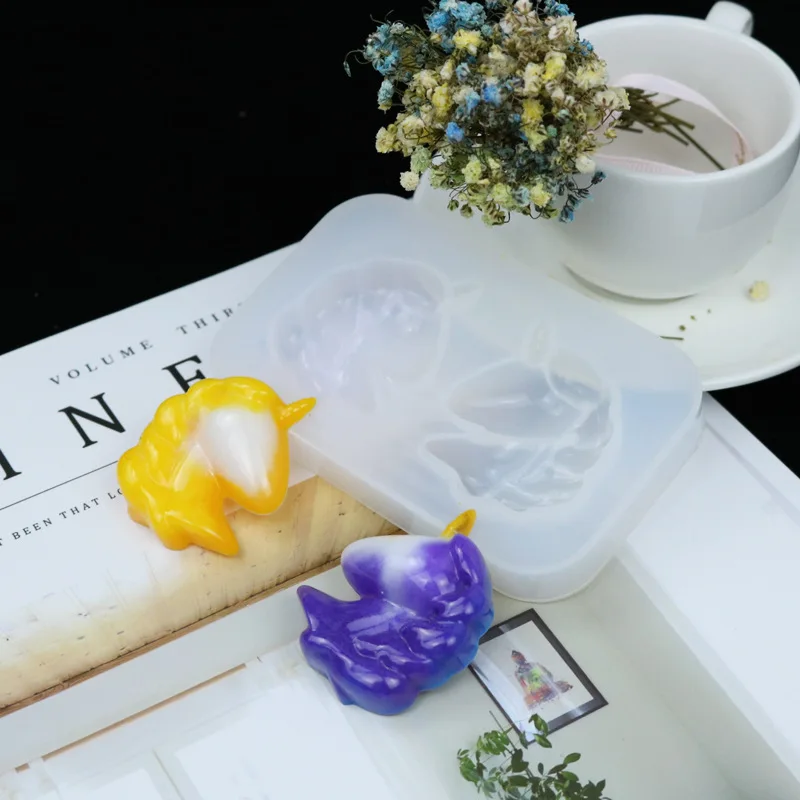 Не так долго сделай сам кристалл эпоксидное зеркало два единорога искусственная