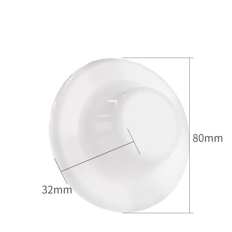 

Round wall Hole dust cover Self adhesive plastic Decorative cap for bathroom kitchen Reserved port hole plugs Pest control 80mm