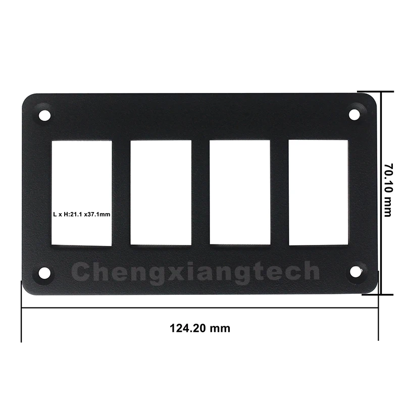 Алюминиевый 4-ходовой кнопочный автомобильный лодочный грузовик кулисный