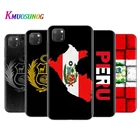 Прозрачный чехол с флагом Перу для Honor 9 9S 9A 9C 9X 9N 9i V9 10 10i 10X X10 Lite Pro, противоударный чехол для телефона