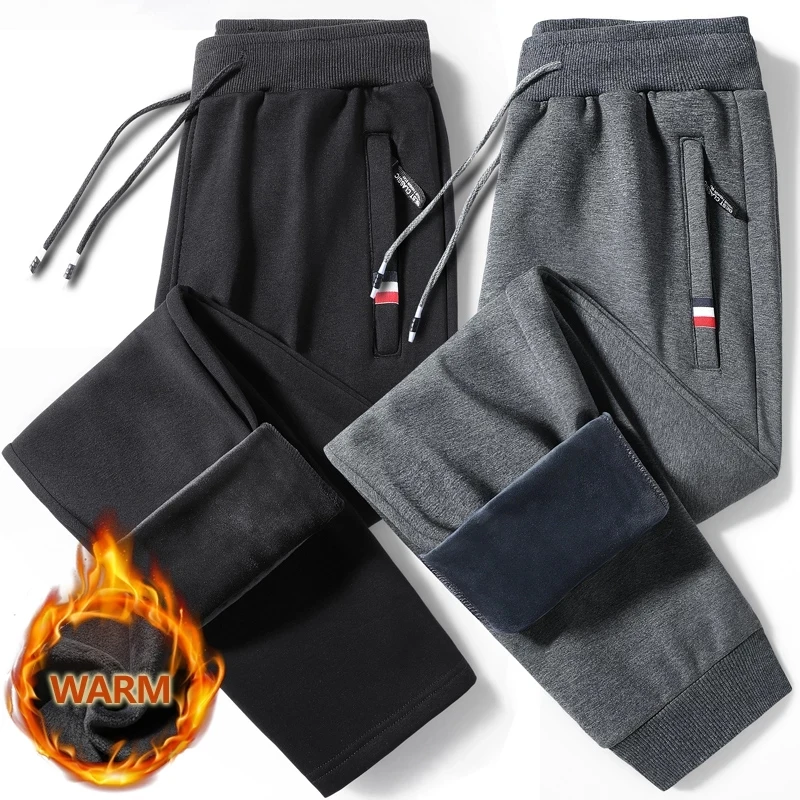 

Winter Warm Pants Men Sport Cotton Fitness Sportswear Tracksuit Sweatpants Trousers Track Running Pants Mens Joggers M-8XL