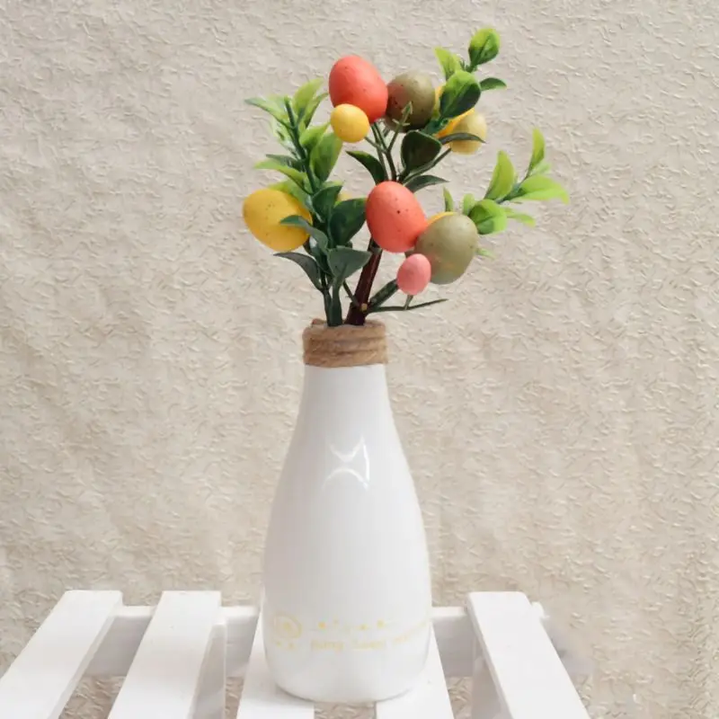 

Easter Egg Tree Decoration Branch With Painting Eggs Plastic Spring Party Home Decoration Supplies