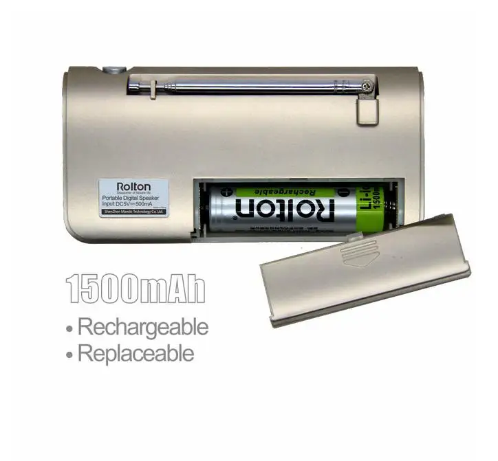 BEESCLOVER FM/MW/SW радио Rolton T50 Портативный World Band стерео радио Динамик MP3 музыкальный плеер SD/TF для ПК Телефон Ipod r60