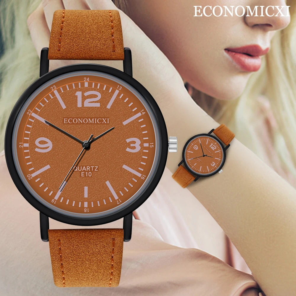 Relojes Para Mujer женские часы брендовые кварцевые женские часы Топ Роскошные наручные часы красный кожаный ремешок женские часы модное платье