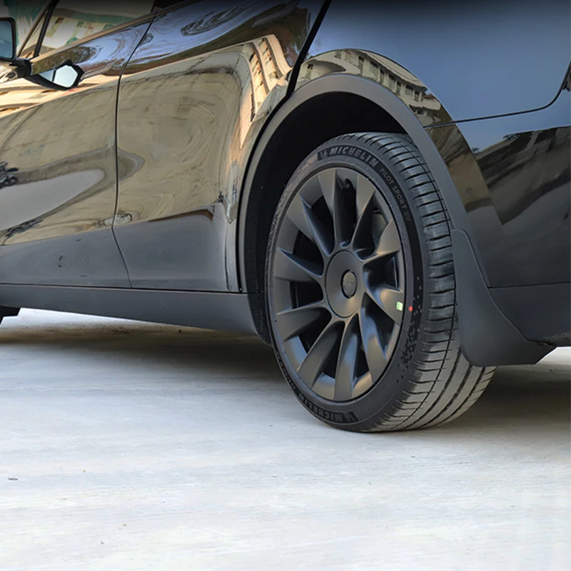 

ABS Car Wheels Fender Non-destructive Installation For Tesla Model 3 Y Exterior Protect Accessories