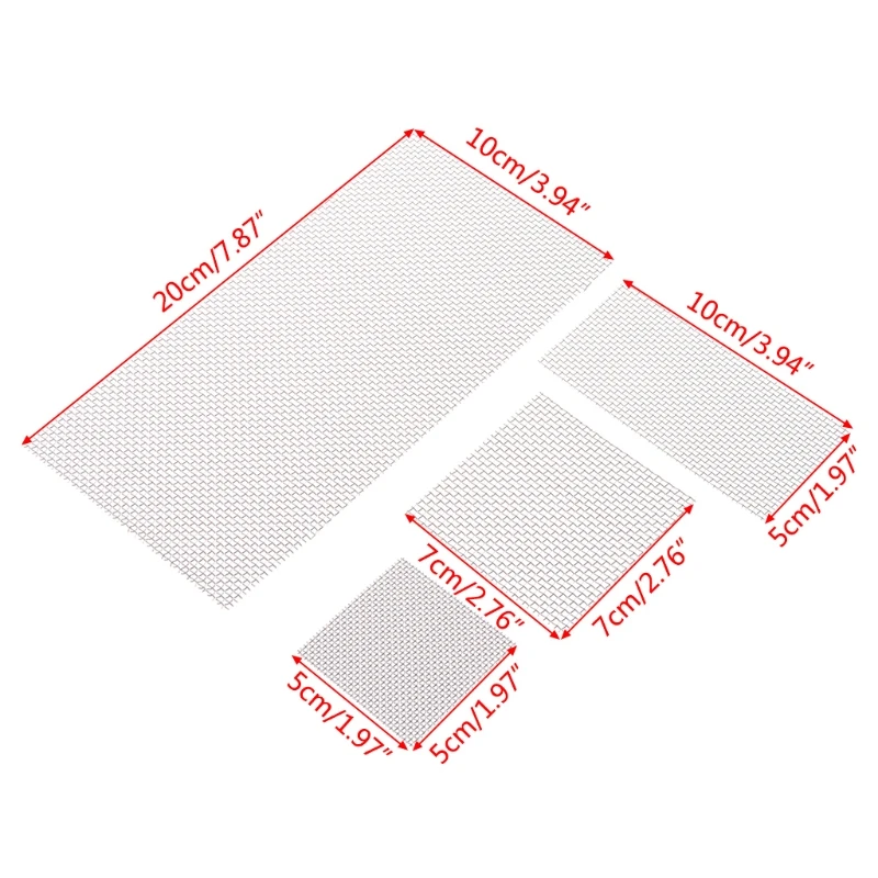 

Aquarium Wire Mesh Pad Aquatic Moss Plants Stainless Steel Fish Tank Decoration AXYC