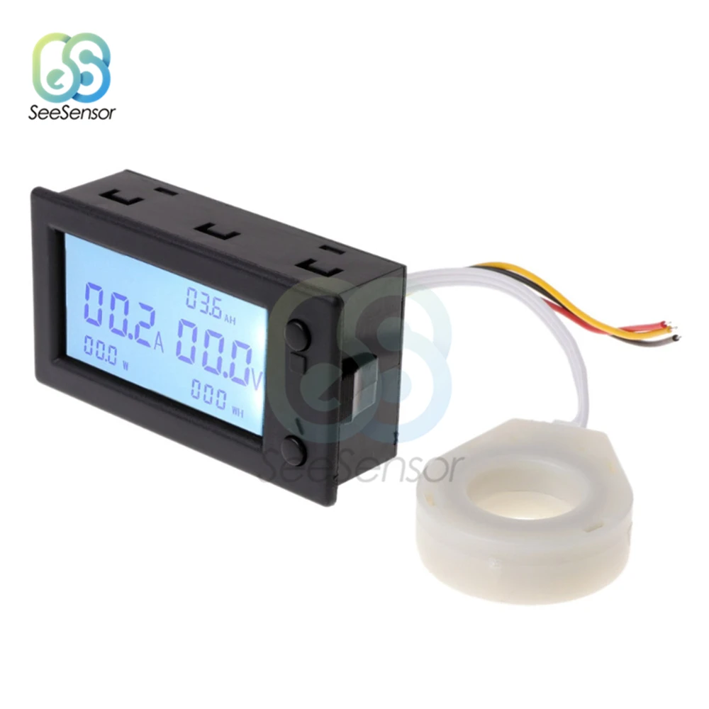 DC 300V 400A 200A 100A ЖК монитор батареи цифровой вольтметр Амперметр емкость кулометр