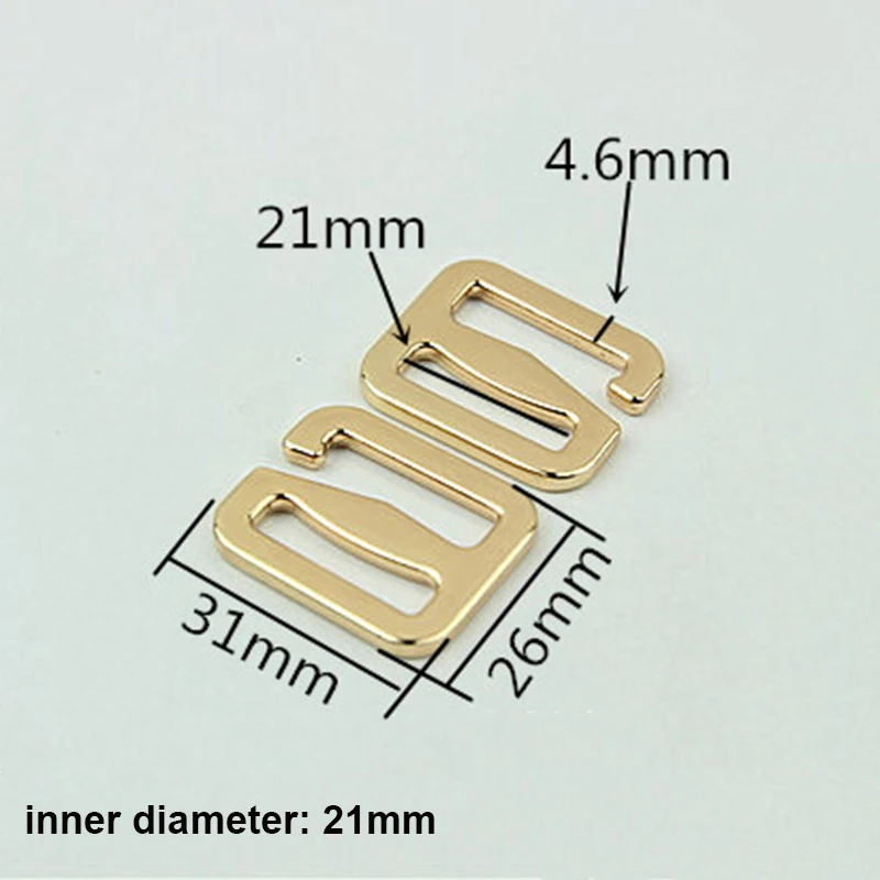 1 шт. новый стиль регулирующая Пряжка из цинкового сплава модная застежка-крючок 6