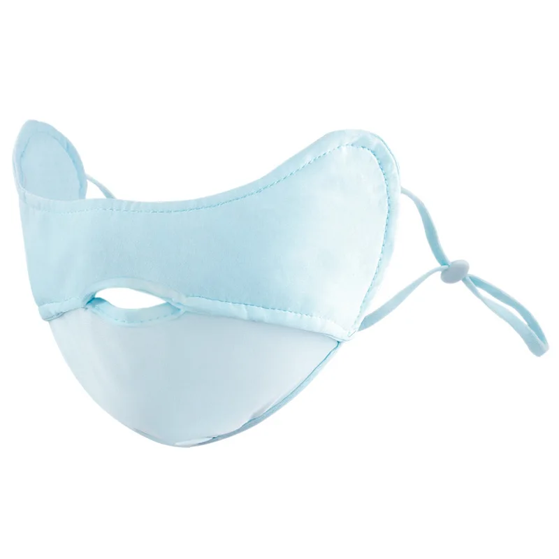 

Маска для лица, модная однотонная маска для косплея на открытом воздухе, для Хэллоуина, многоразовая маска