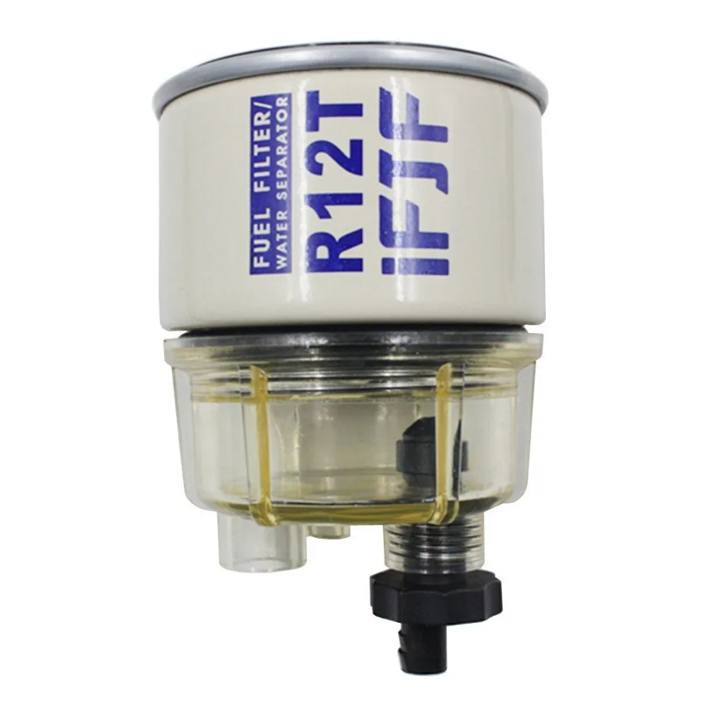 Топливный фильтр R12T/сепаратор воды 120AT NPT ZG1/4-19 автомобильный Сменный и нейлоновый