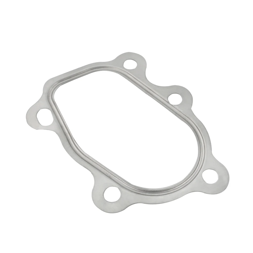 

10PCS/LOT For T25 T28 GT25 GT28 Turbocharger Gasket fitting FOR Turbo GT25 5 Bolt WX4810