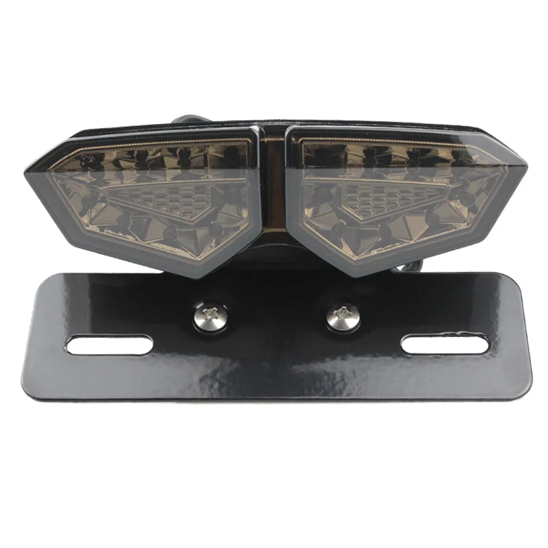 Универсальный задний фонарь для мотоцикла стоп-сигнал держатель номерного знака