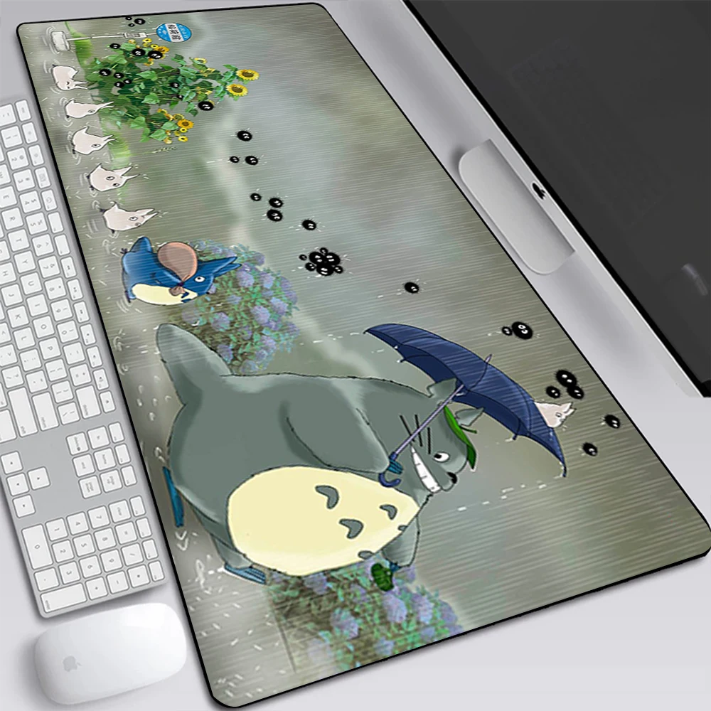 Большой игровой коврик для мыши в стиле аниме и персонажа из мультфильма