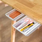 Разделитель ящиков, органайзер для хранения канцелярских принадлежностей для макияжа, Пеналы, подвесная коробка, Настольный держатель для карандашей, корзина, полки под выдвижными ящиками