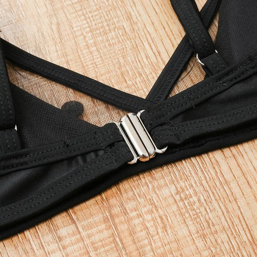 DANALA бикини купальник женский пуш ап сексуальный треугольный микро набор накидка