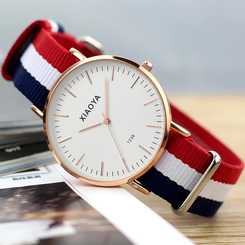 XIAOYA luxury brand COUPLE quartz watch fashion rose gold silver man dw watch style men dress watch 41mm/34mm relogio feminino