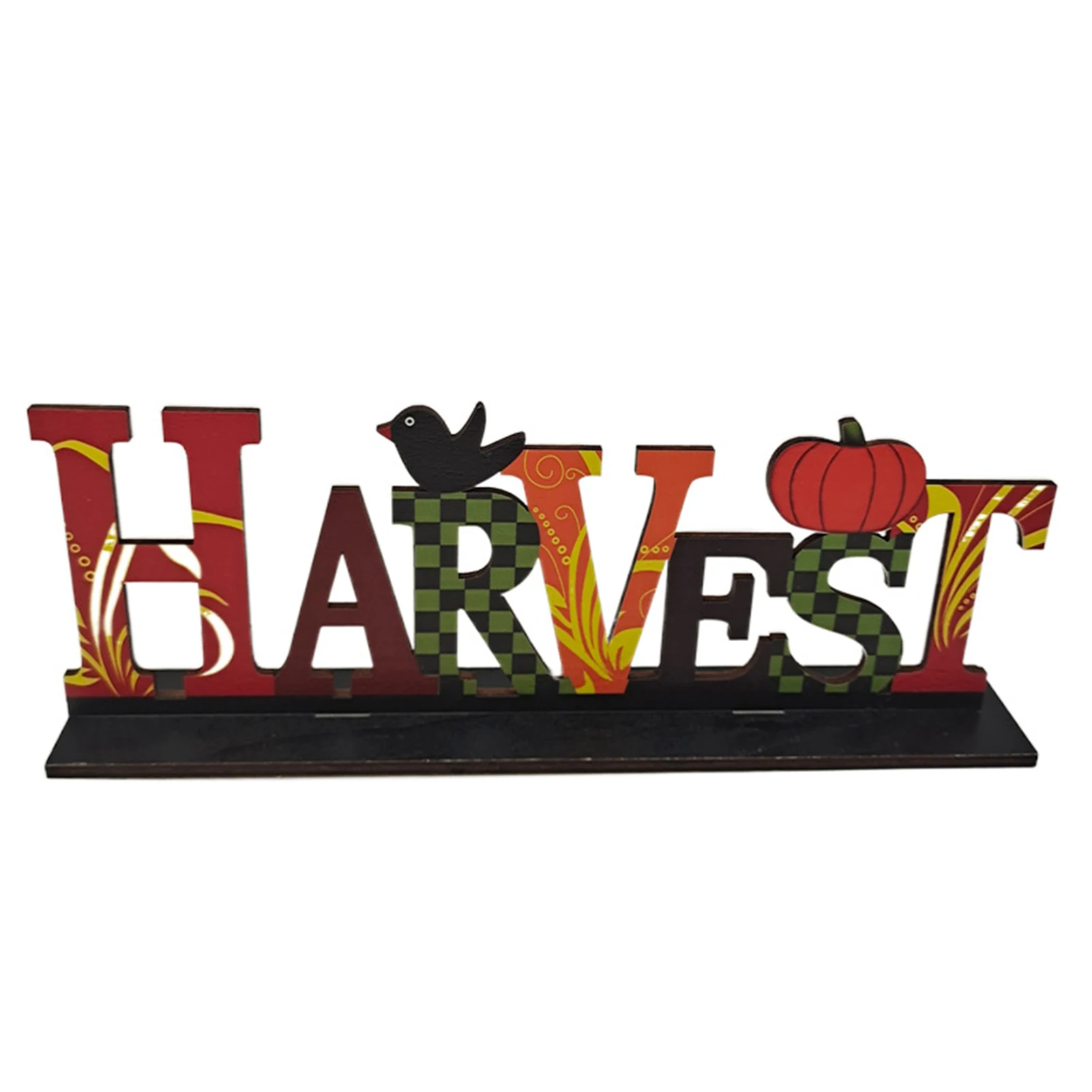 

Thanksgiving Wooden Fall Signs Thanksgiving Table Decorations Harvest Party Fall Table Centerpieces Autumn Wood Ornaments Richly