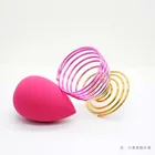 1 шт., металлическая стойка для сушки губки и кистей для макияжа