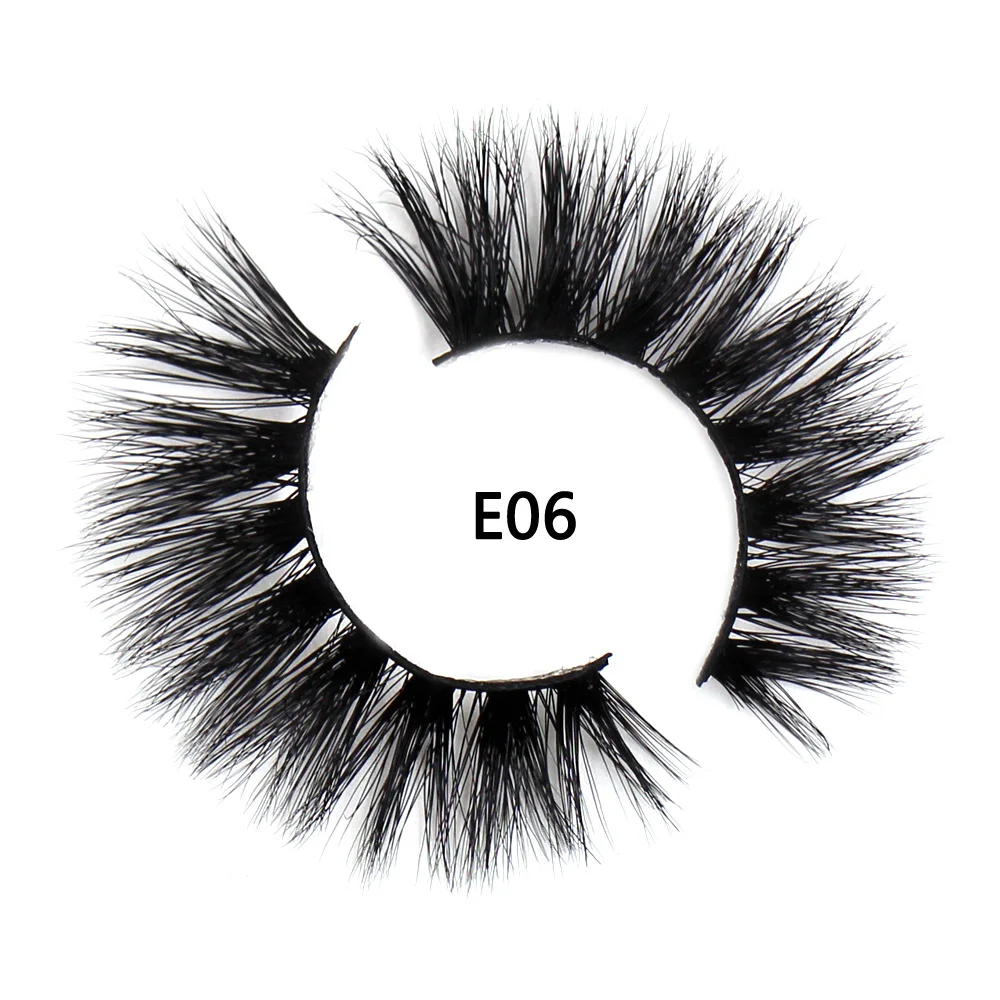 SOQOZ Накладные ресницы ручной работы натуральные накладные блестящая упаковка 1