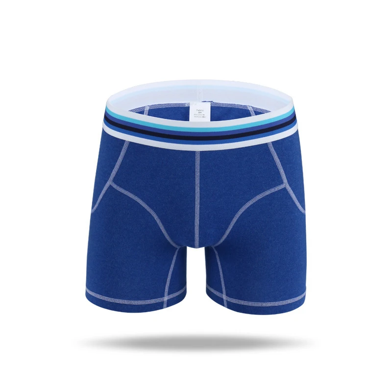 DSH2Y J-BOX, 1 шт., мужское сексуальное нижнее белье, Cueca, хлопковые гей трусы-боксеры дышащие трусы, мужские трусы размера плюс, льняные Длинные боксеры, нижнее белье - Цвет: DSH2Y