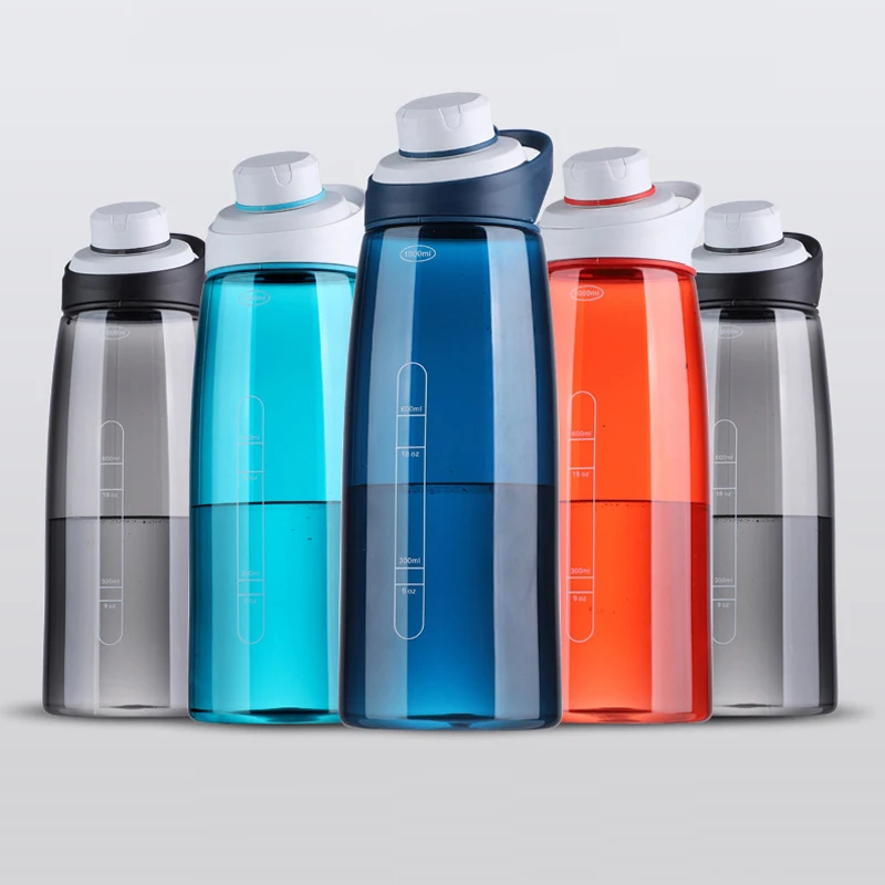 Water Bottle 750ML Plastic Drinkware Tour Outdoor Sport School Leak Proof Seal Gourde Climbing Bottles Gym Kettle | Дом и сад