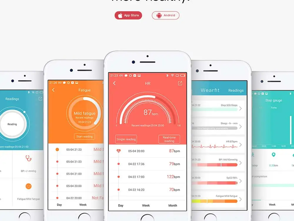 C1S Wearfit смарт-браслет часы измерение артериального давления монитор сердечного ритма Cardiaco фитнес-трекер умный Браслет