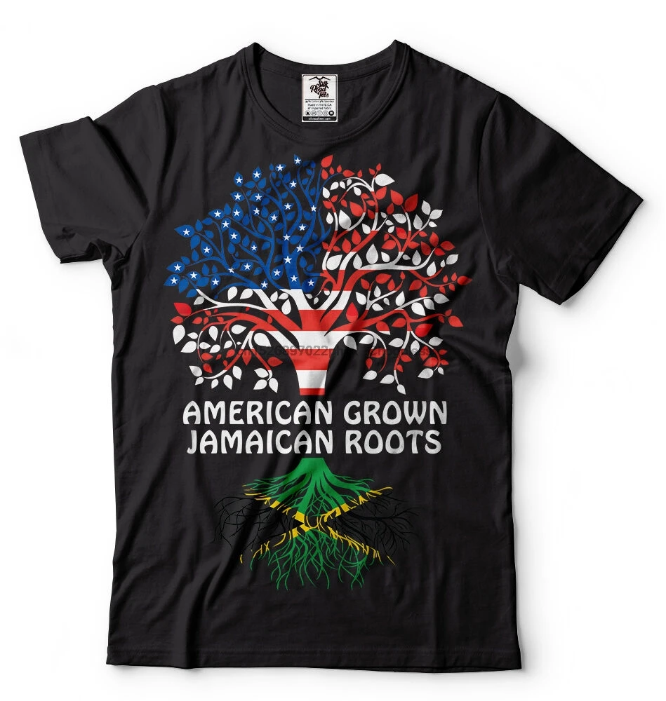 Футболка Jamaican футболка Jamaica с американскими выращенными ямайскими