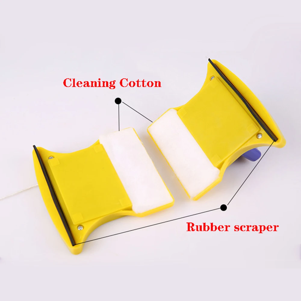 Магнитный очиститель для окон щетка мытья стекол инструмент двухсторонний