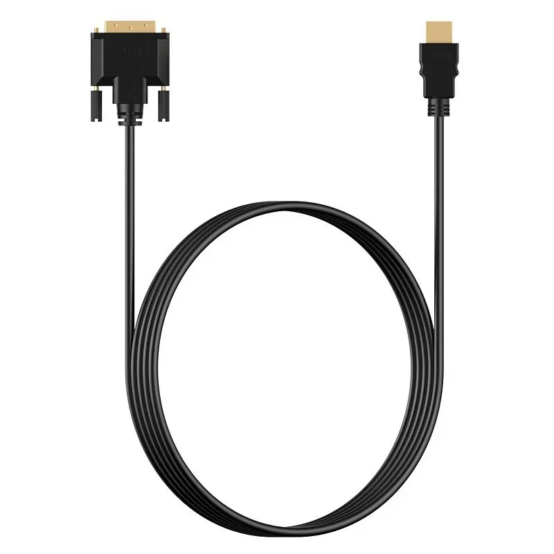 HDMI к DVI-D видео кабель адаптер Мужской DVI HDMI-DVI 1080p для ЖК-и светодиодный мониторов с