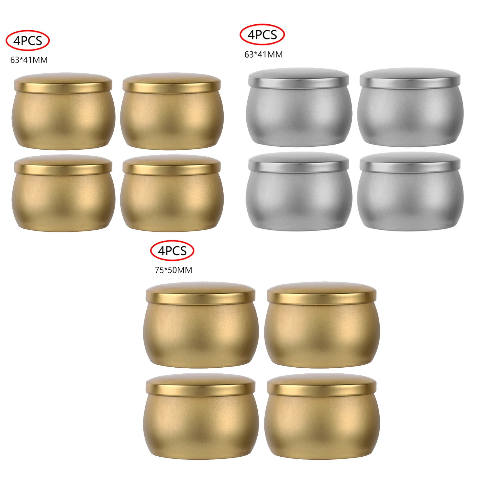 Банки-барабаны с крышками 4 жестяные банки для самостоятельного изготовления