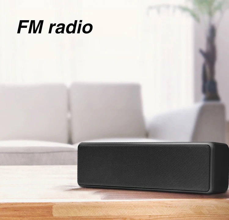 Nby 5510 портативный Bluetooth динамик 10 Вт беспроводной внешний динамик 3D стерео Вуфер музыкальный Бумбокс fm-радио тяжелый компьютер бас