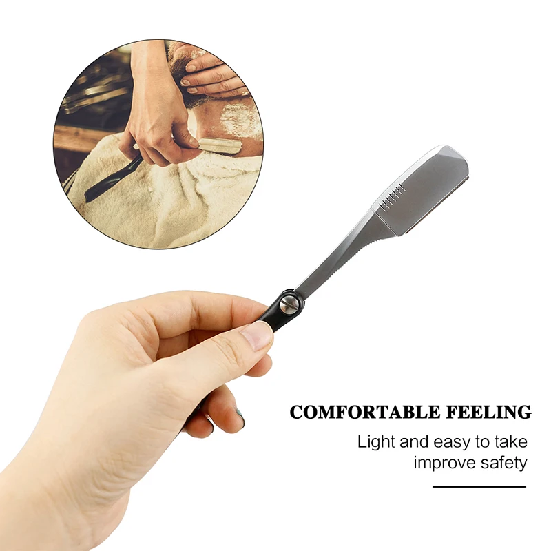 Мужская бритва инструменты для парикмахеров цинковый сплав складной ручной нож