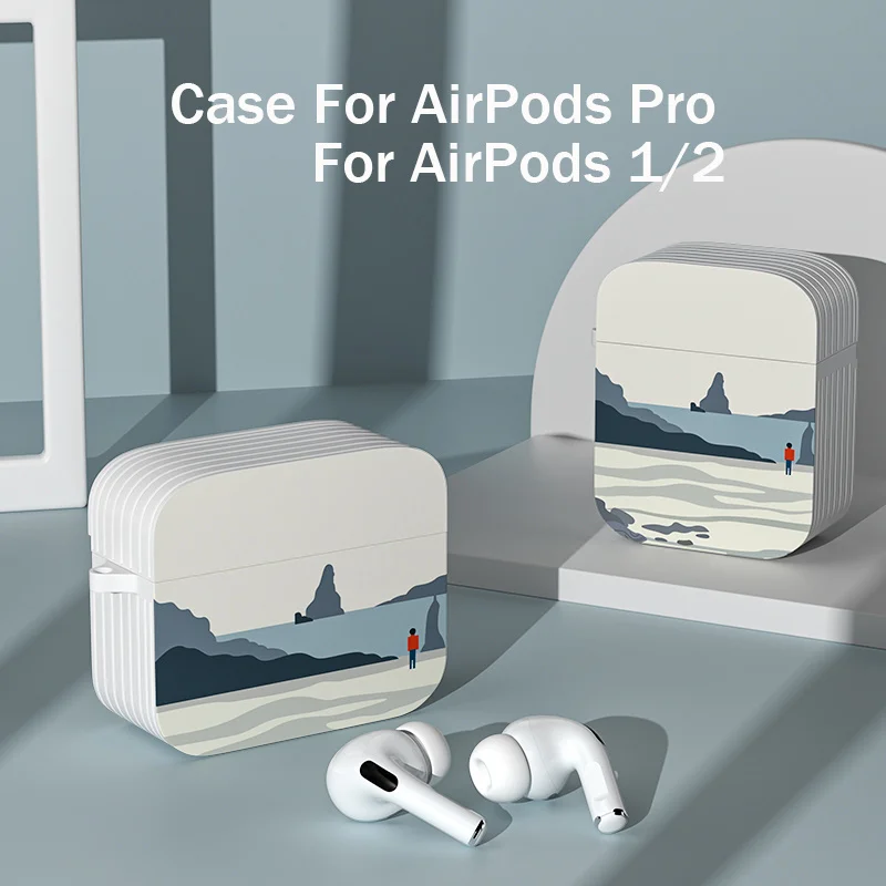 

Protective Cover for Airpods 2 1 Silicone Case for Apple Airpods Pro Earphone Cover Printing Pattern Air Pods Pro Accessories