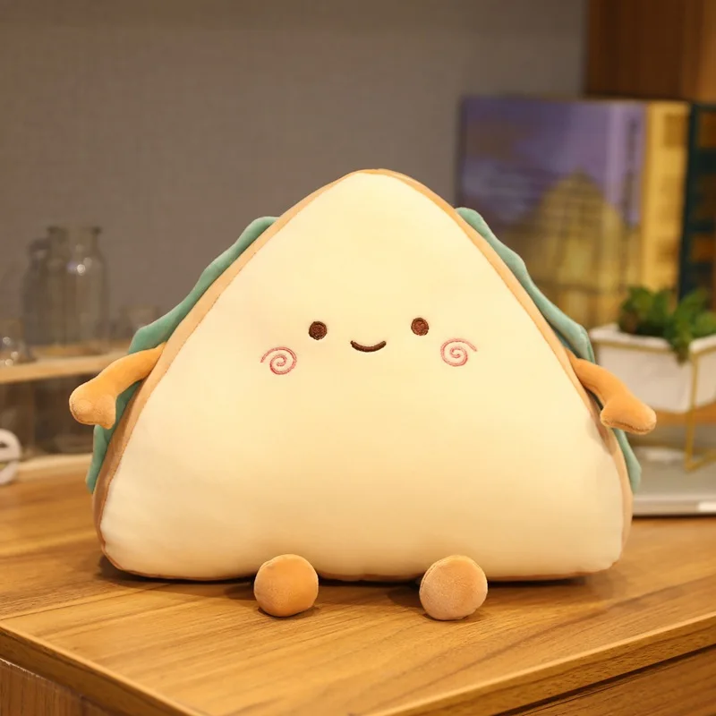 

Creative imitation sandwich plush pillow cartoon bread food cushion plush toy children's gifts