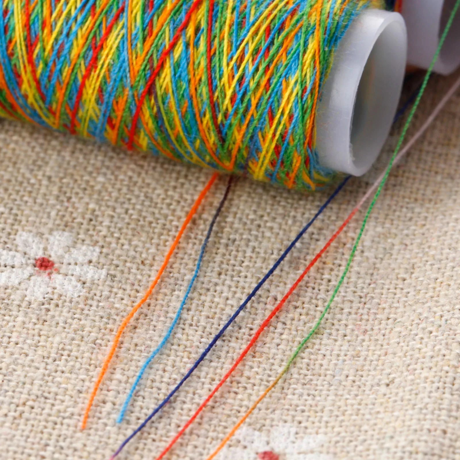 5 шт. набор разноцветных ниток для швейной машинки 110 м | Дом и сад