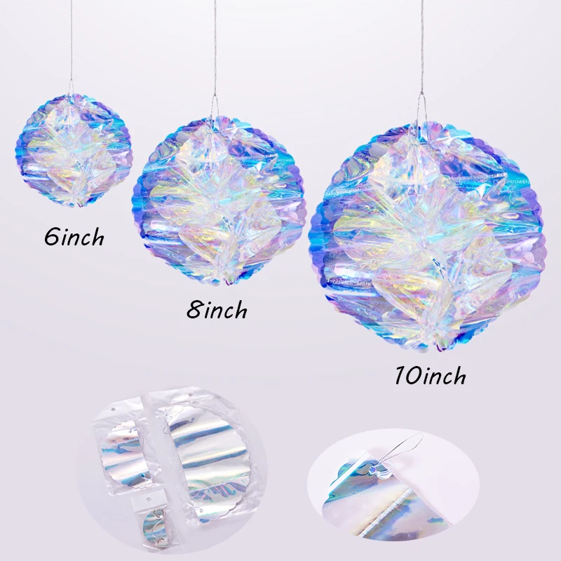 Радужные пленочные сотовые шары праздничное украшение для вечеринок детский душ