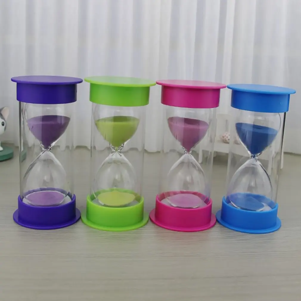 5/10/15/30 Minutes Timer 60 Minute Sand Watch Clock One Hour 45 Mins Gift Home Decoration Timed hourglass Drifting | Игрушки и хобби